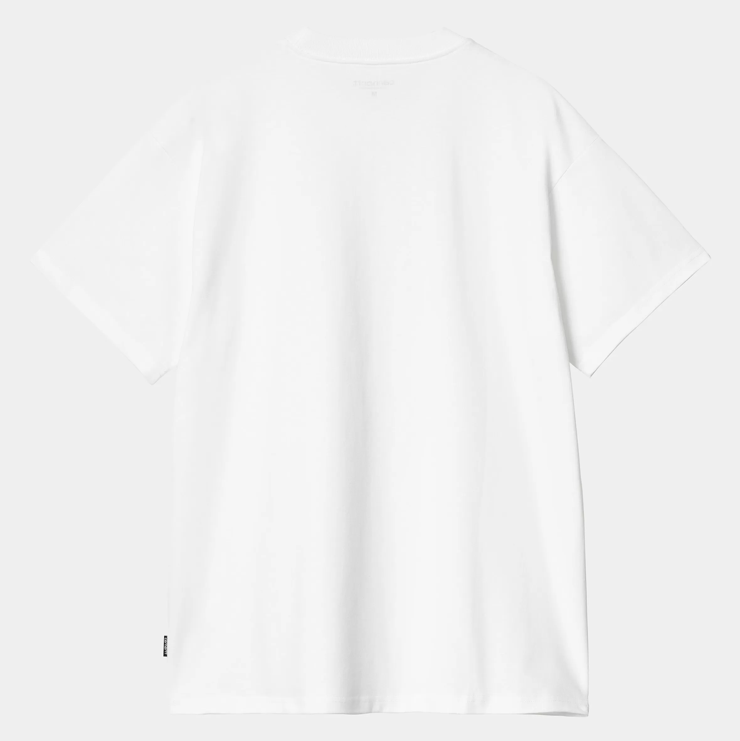 Carhartt WIP T-Shirts & Polos>S/S Heart Train Pocket T-Shirt White