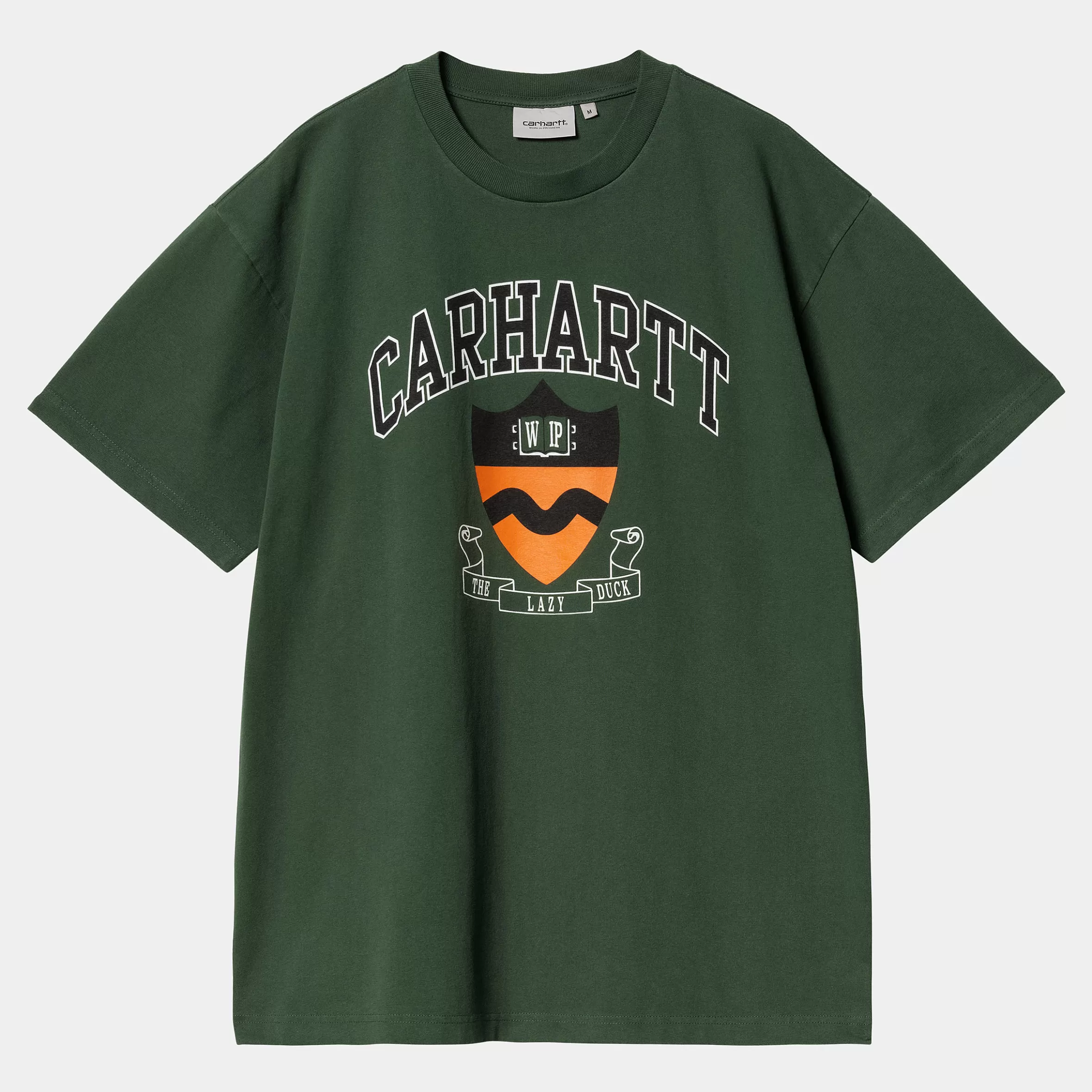 Carhartt WIP T-Shirts & Polos>S/S Lazy Duck Academy T-Shirt Sycamore Tree