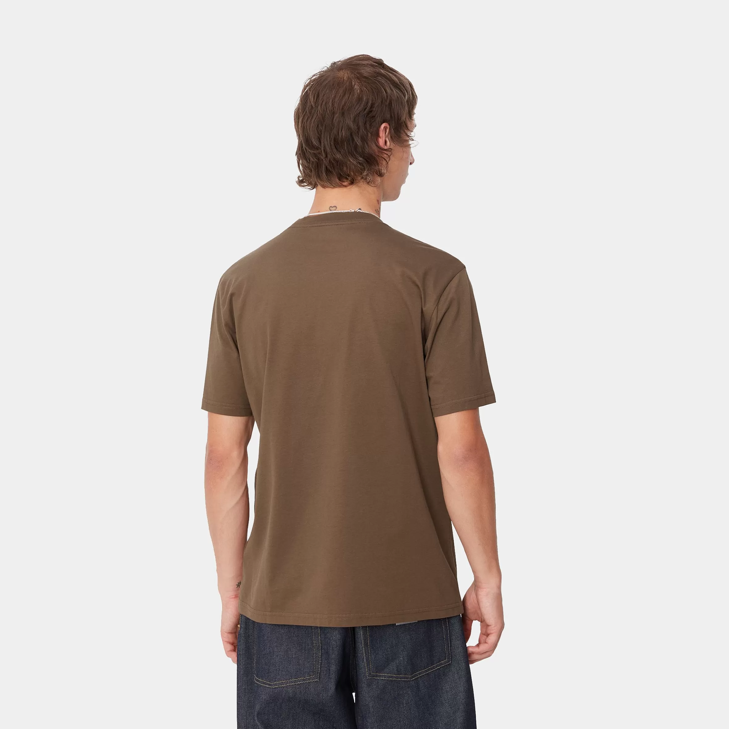 Carhartt WIP T-Shirts & Polos>S/S Move On Up T-Shirt Chocolate / Black