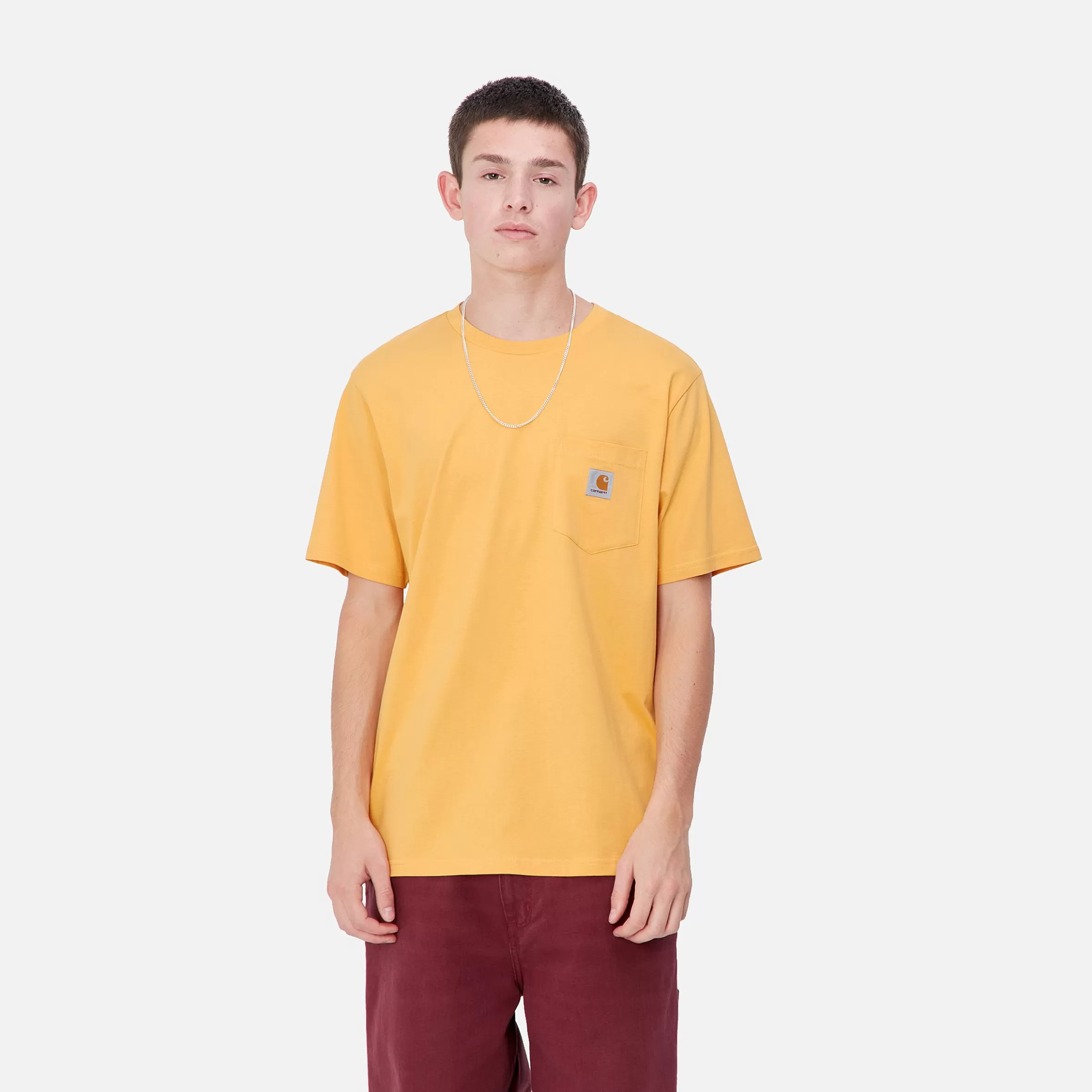 Carhartt WIP T-Shirts & Polos>S/S Pocket T-Shirt Winter Spice