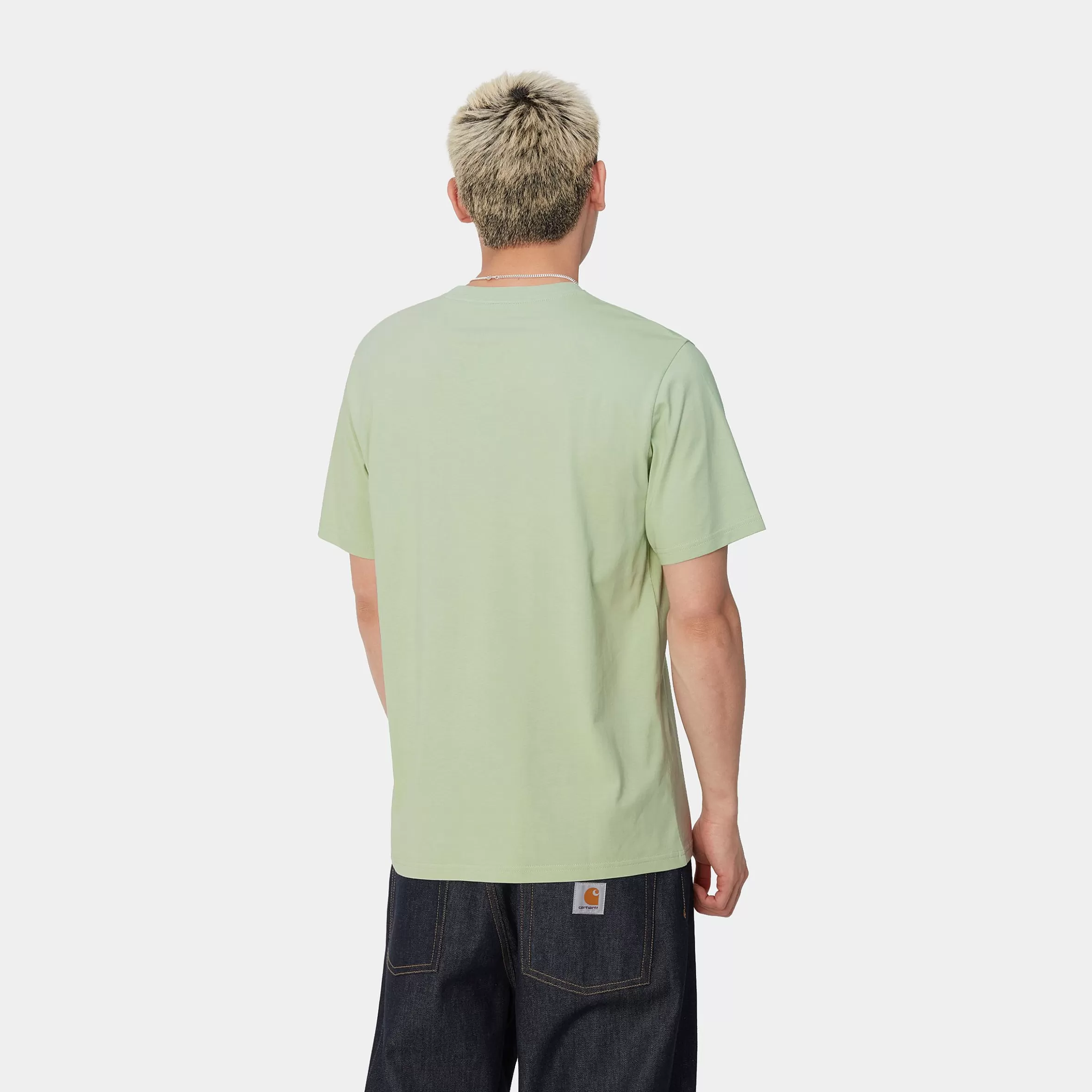 Carhartt WIP T-Shirts & Polos>S/S Pocket T-Shirt Charm Green