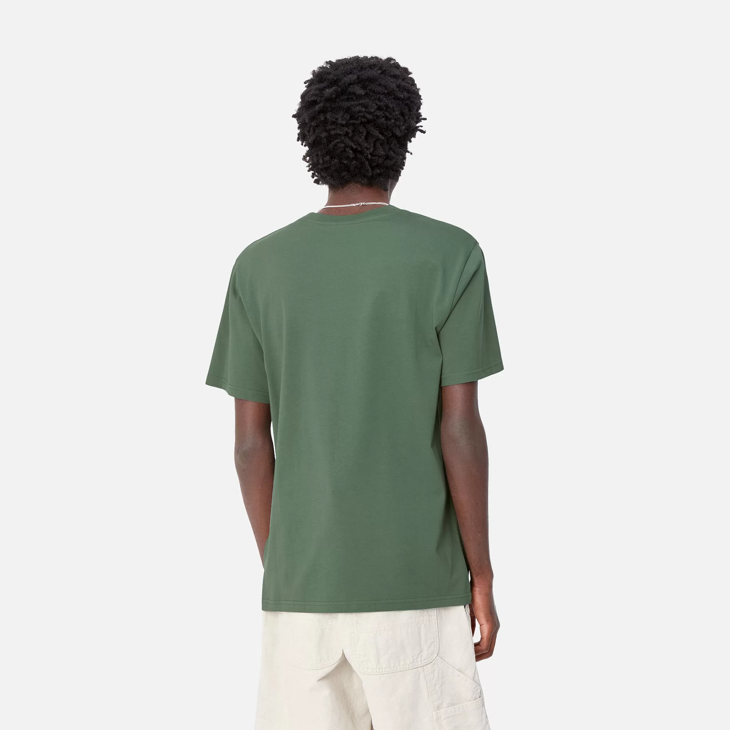 Carhartt WIP T-Shirts & Polos>S/S Pocket T-Shirt Duck Green