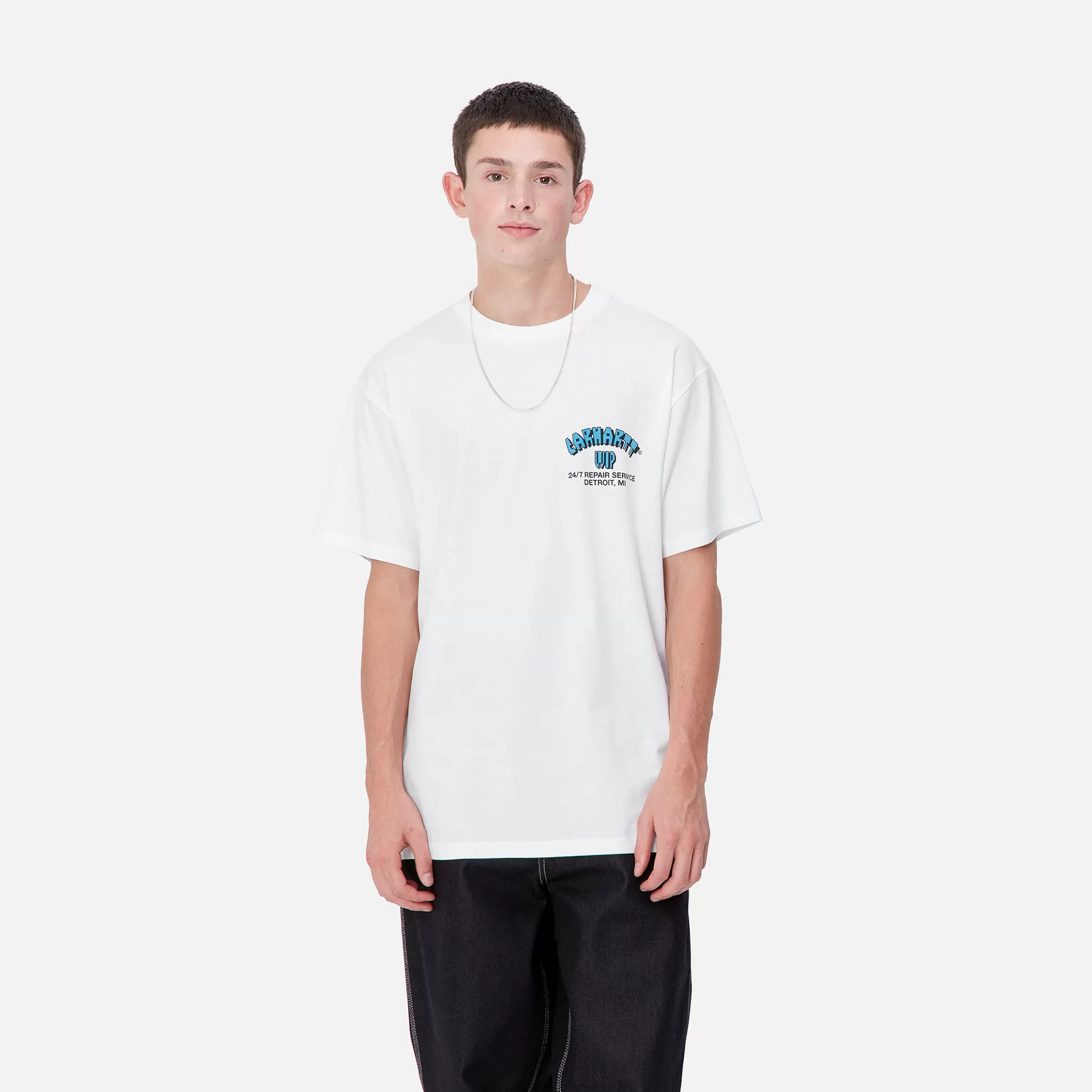 Carhartt WIP T-Shirts & Polos>S/S Super Tired T-Shirt White