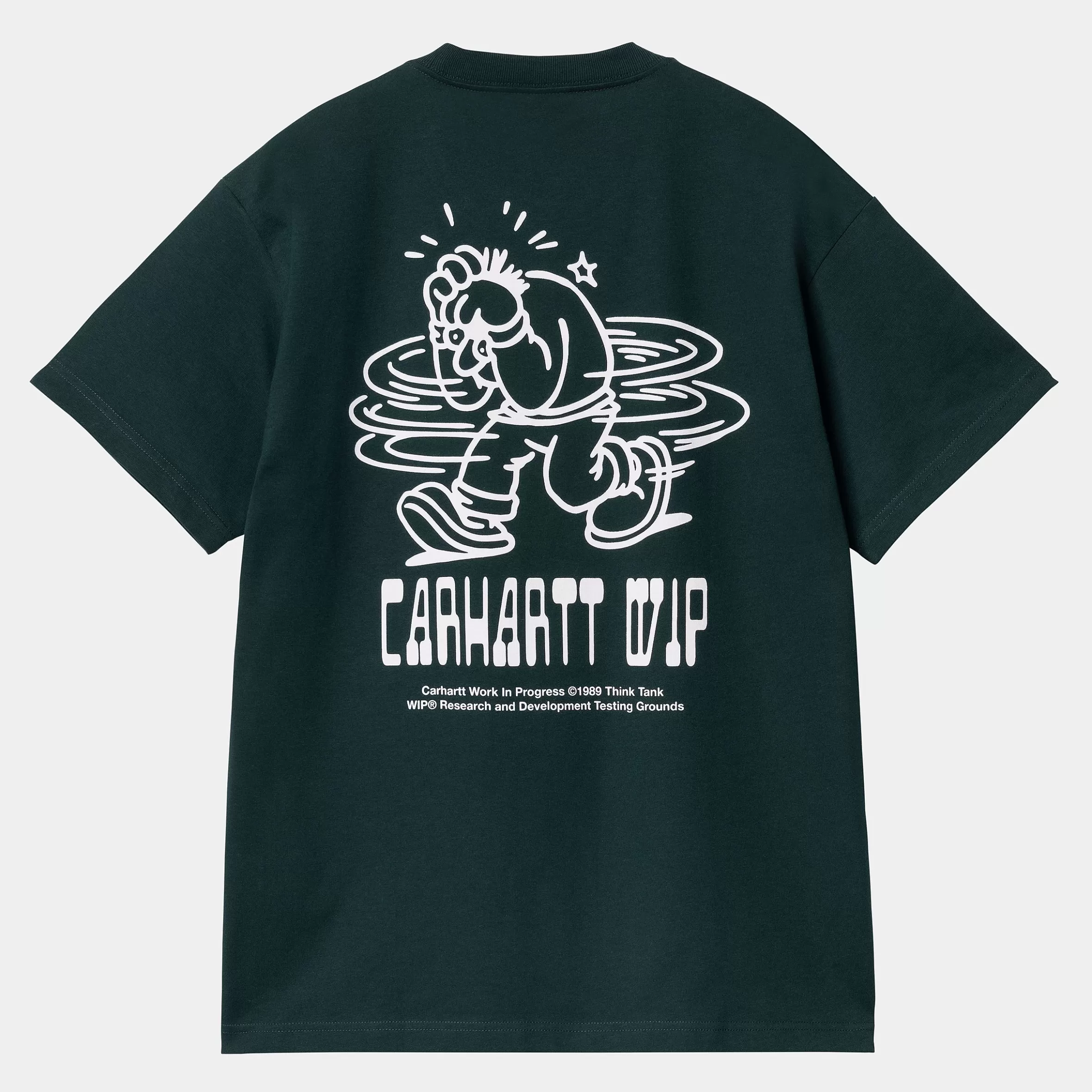 Carhartt WIP T-Shirts & Polos>S/S Think Tank T-Shirt Duck Blue