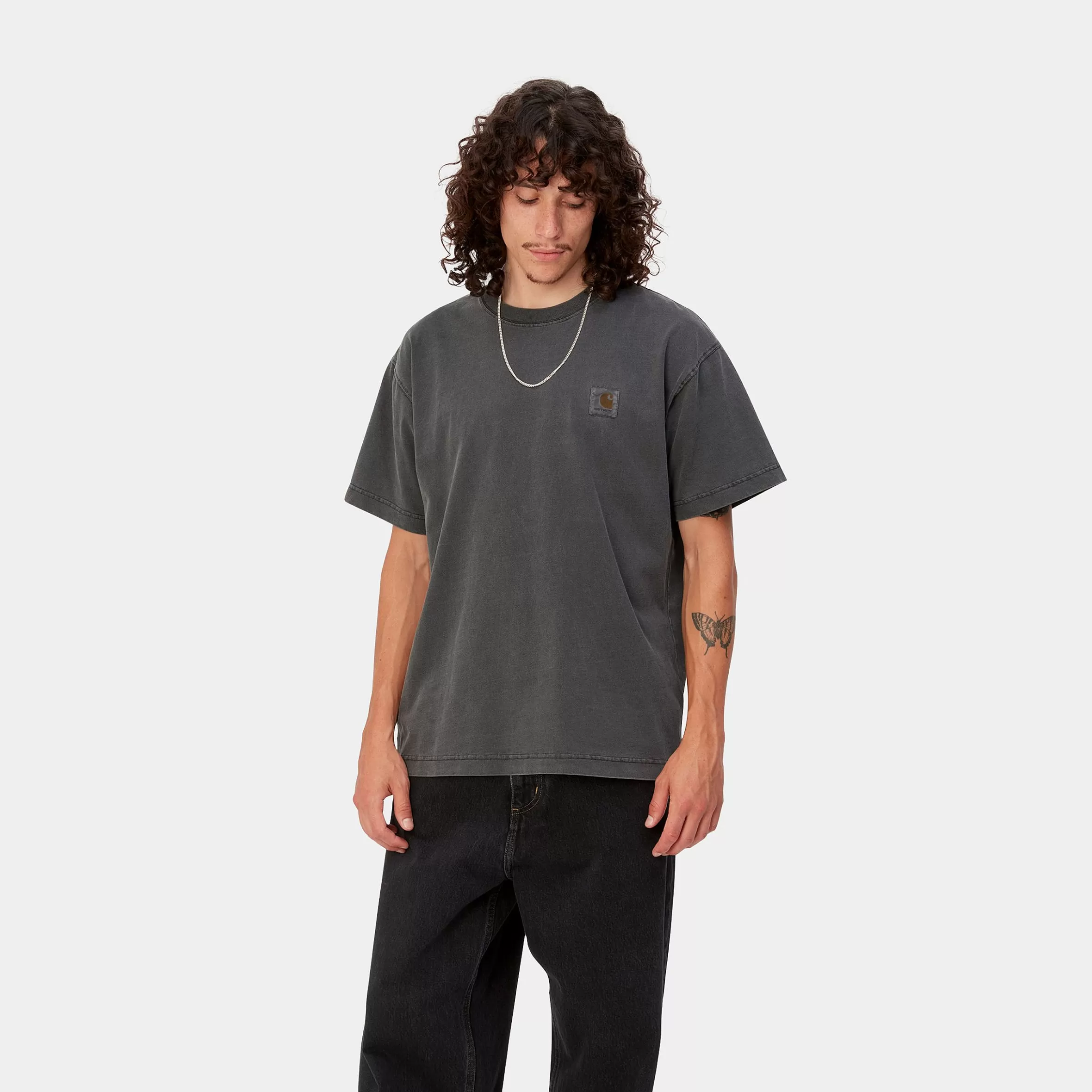 Carhartt WIP T-Shirts & Polos>S/S Vista T-Shirt Graphite