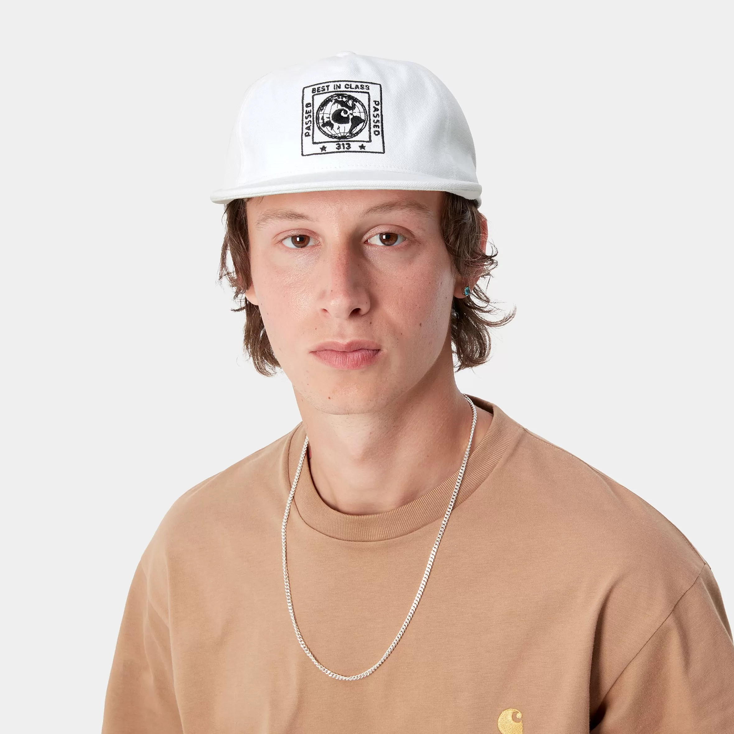 Carhartt WIP Accessoires | Accessoires>Stamp Cap White / Black