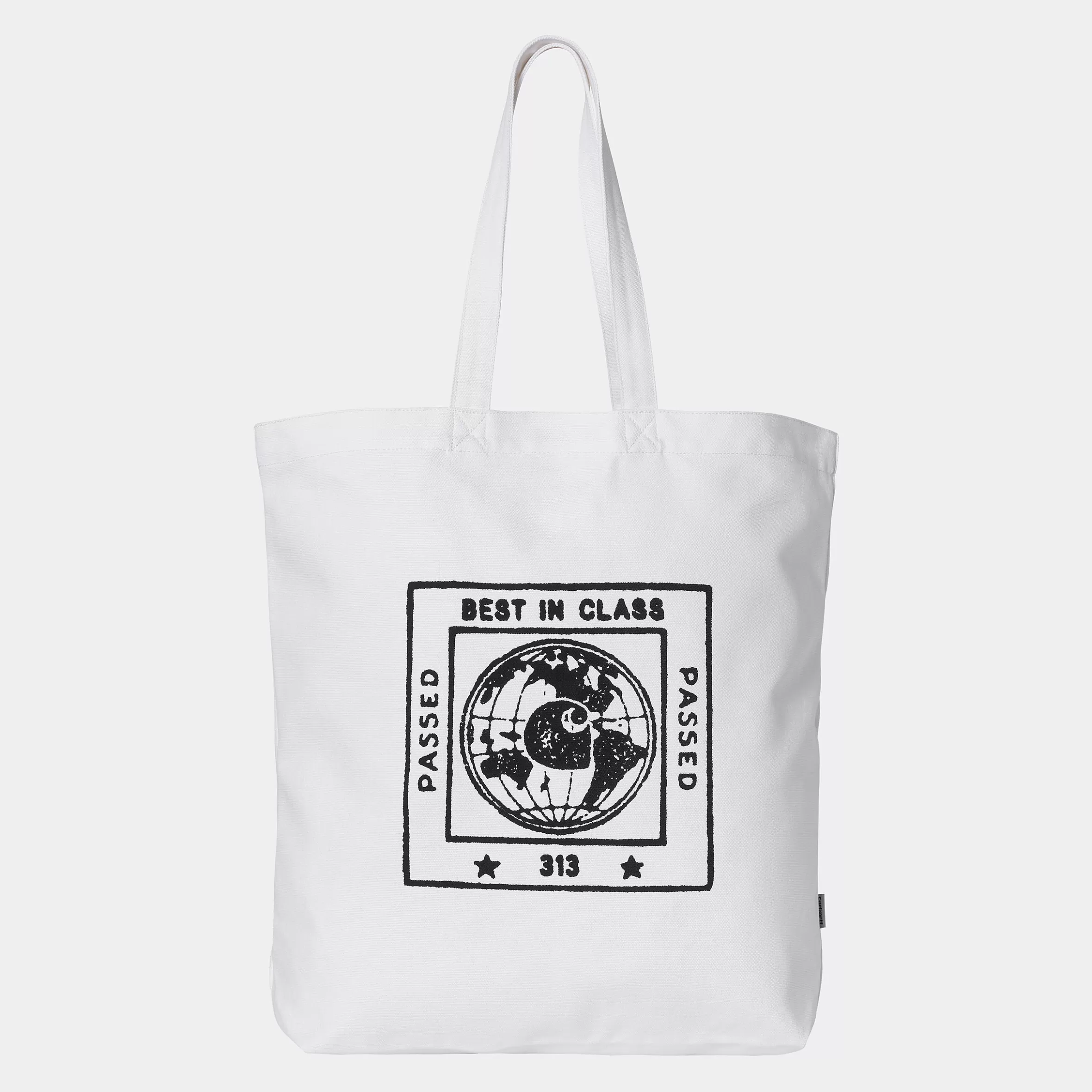 Carhartt WIP Accessoires | Accessoires>Stamp Tote White / Black