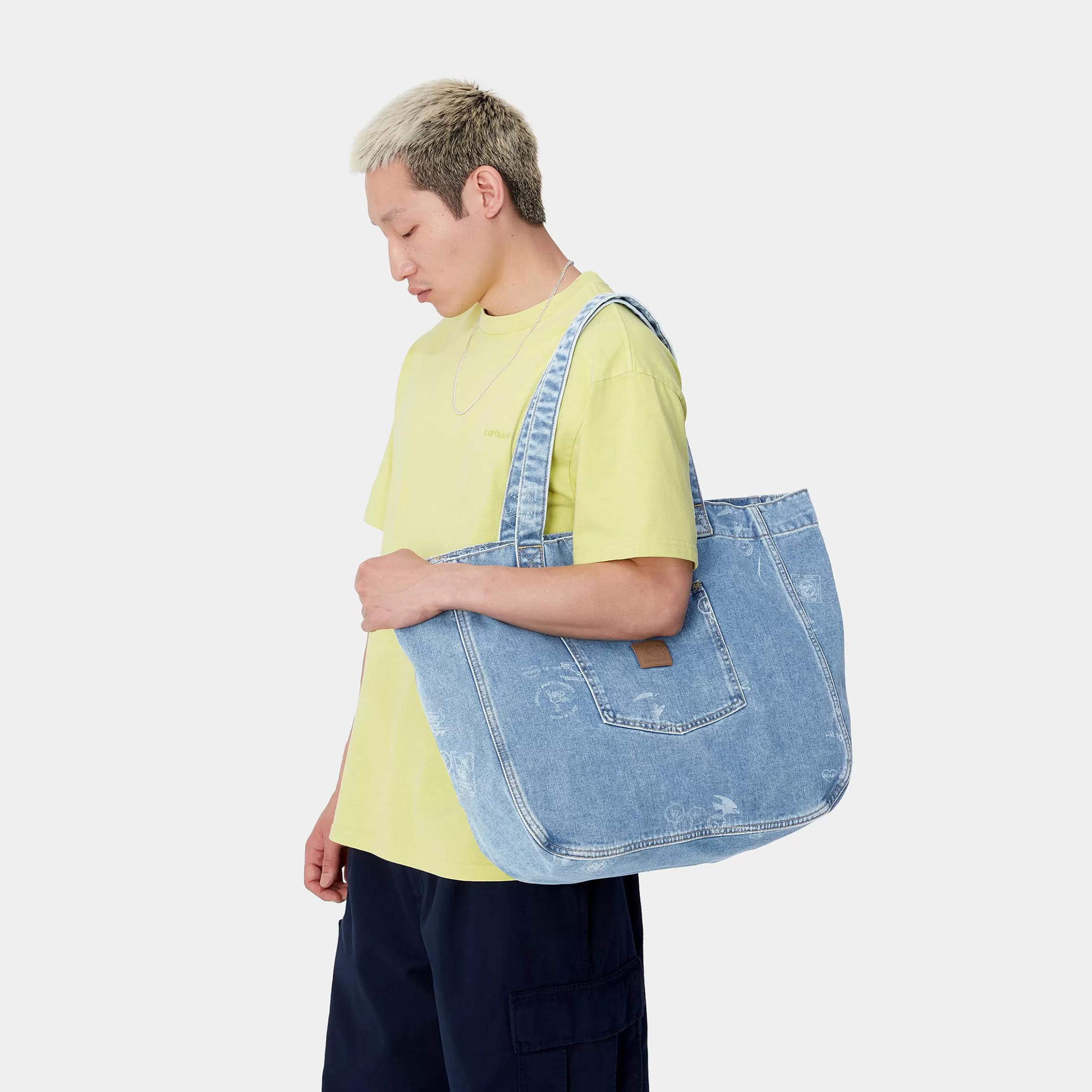 Carhartt WIP Accessoires | Accessoires>Stamp Tote Bag Stamp Print, Blue