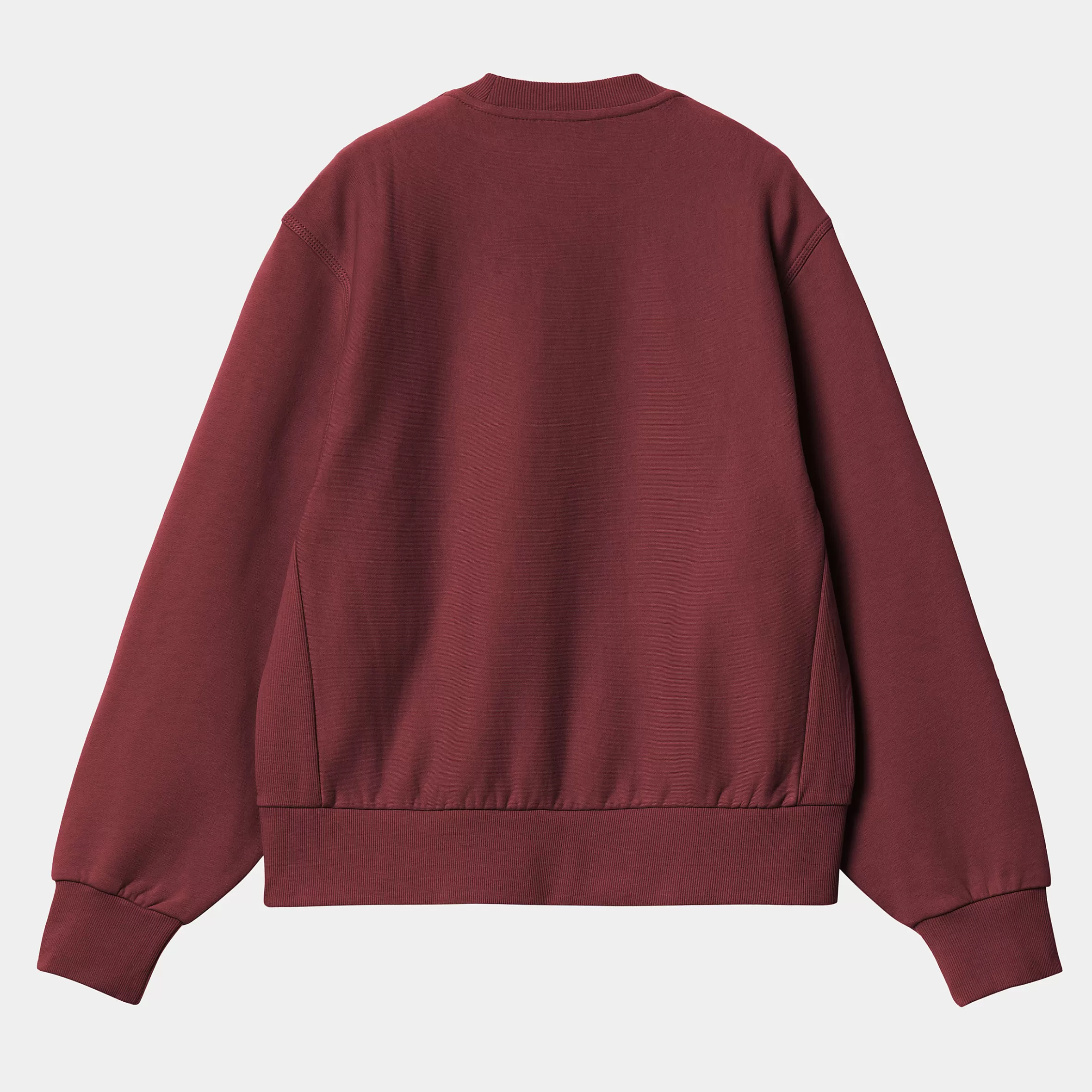 Carhartt WIP Sweats>W' American Script Sweatshirt Malbec