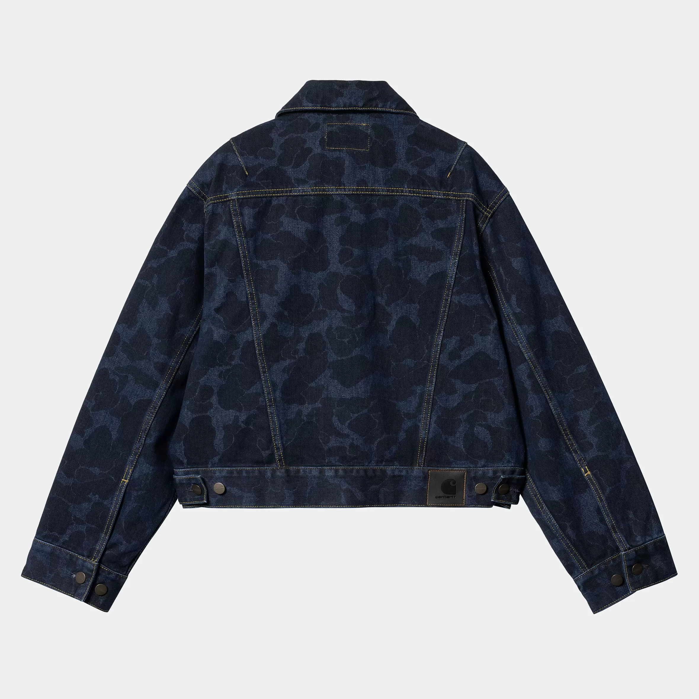 Carhartt WIP Jacken | Denim>W' Duck Orell Jacket Camo Duck, Blue