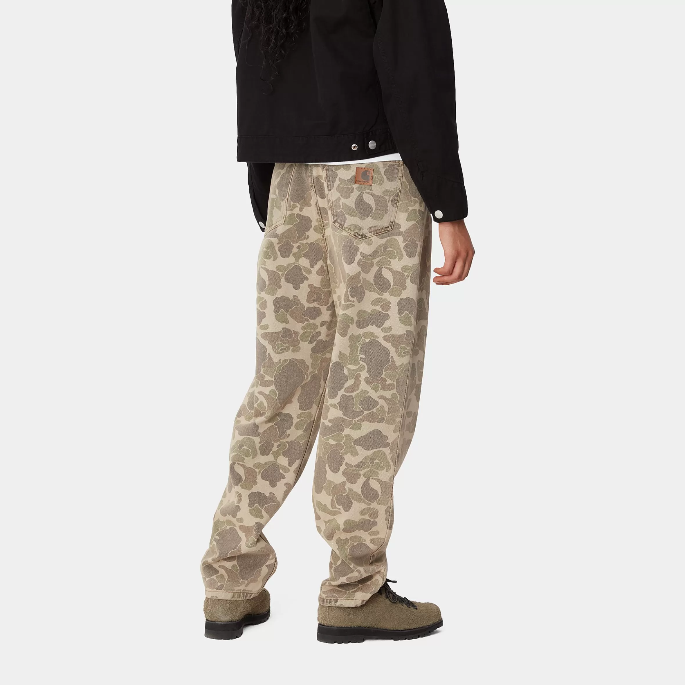 Carhartt WIP Hosen>W' Duck Orell Pant Camo Duck, Black