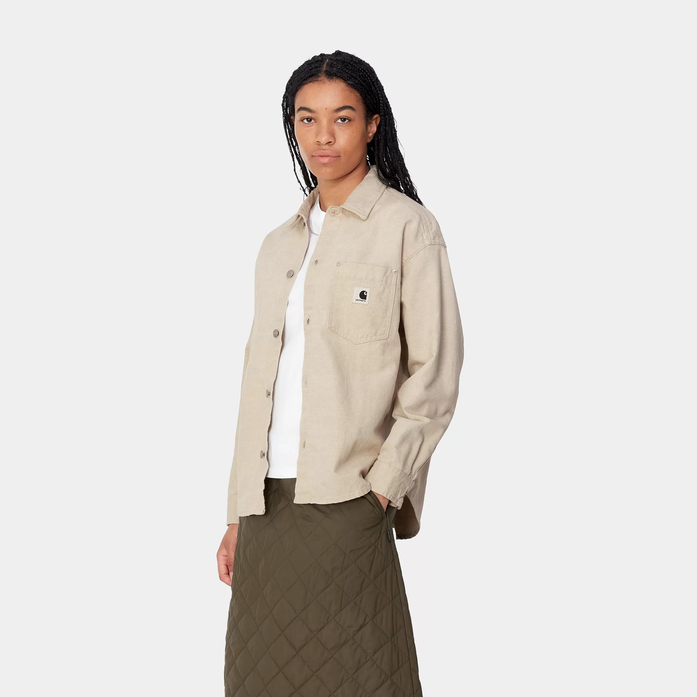 Carhartt WIP Jacken | Hemden>W' Ethel Shirt Jac Natural