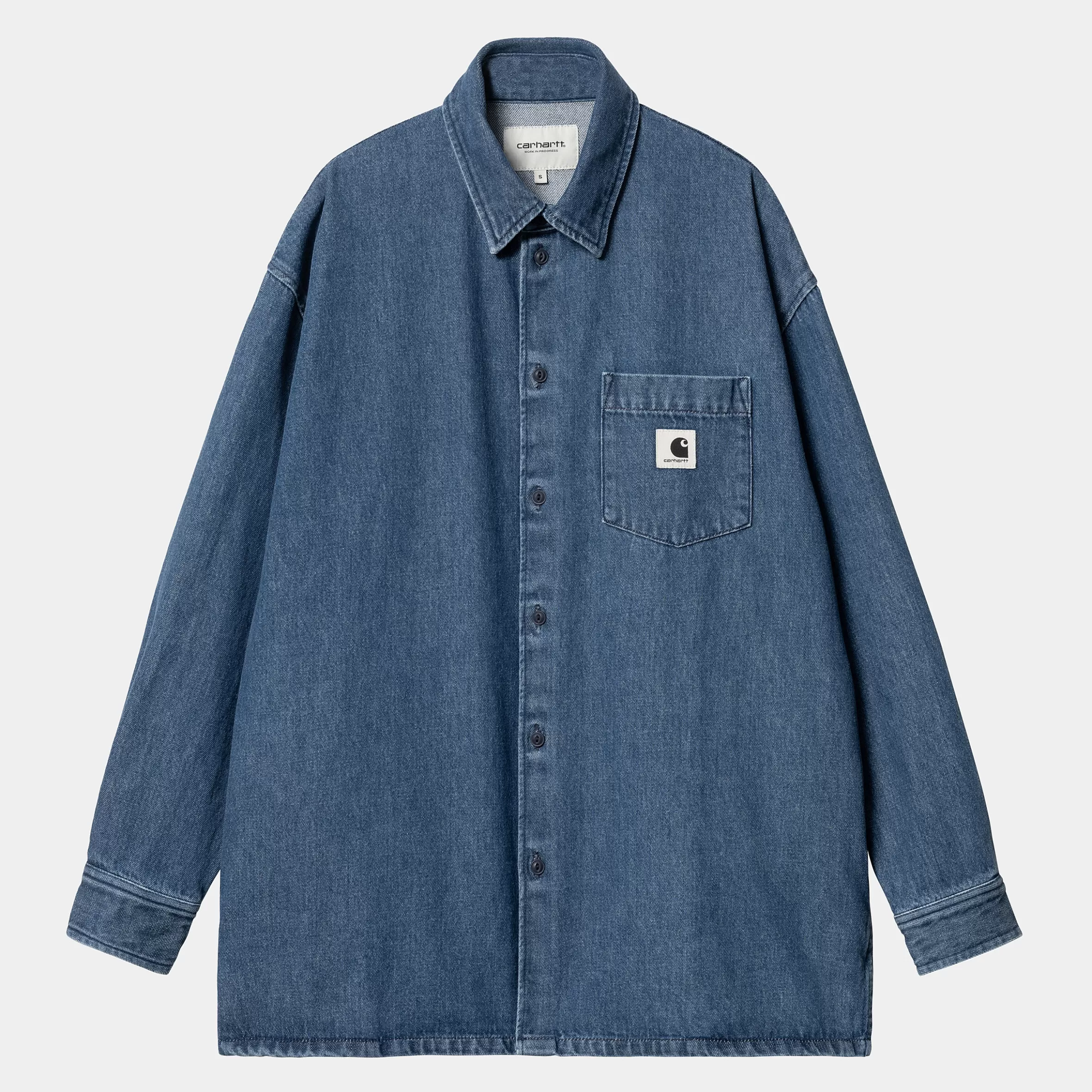 Carhartt WIP Jacken | Hemden>W' Glennon Shirt Jac Blue