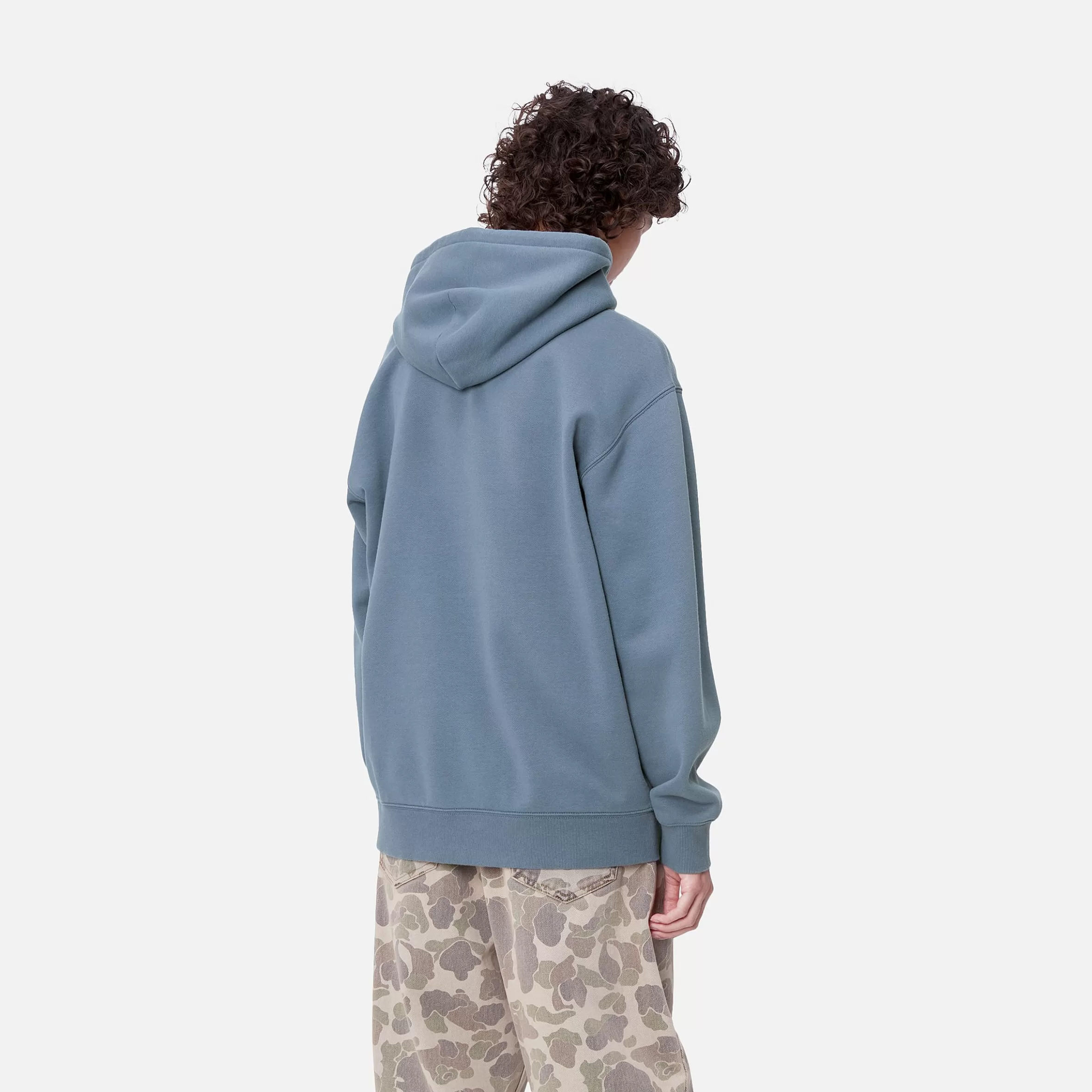 Carhartt WIP Sweats>W' Hooded Carhartt Sweatshirt Positano / Malbec