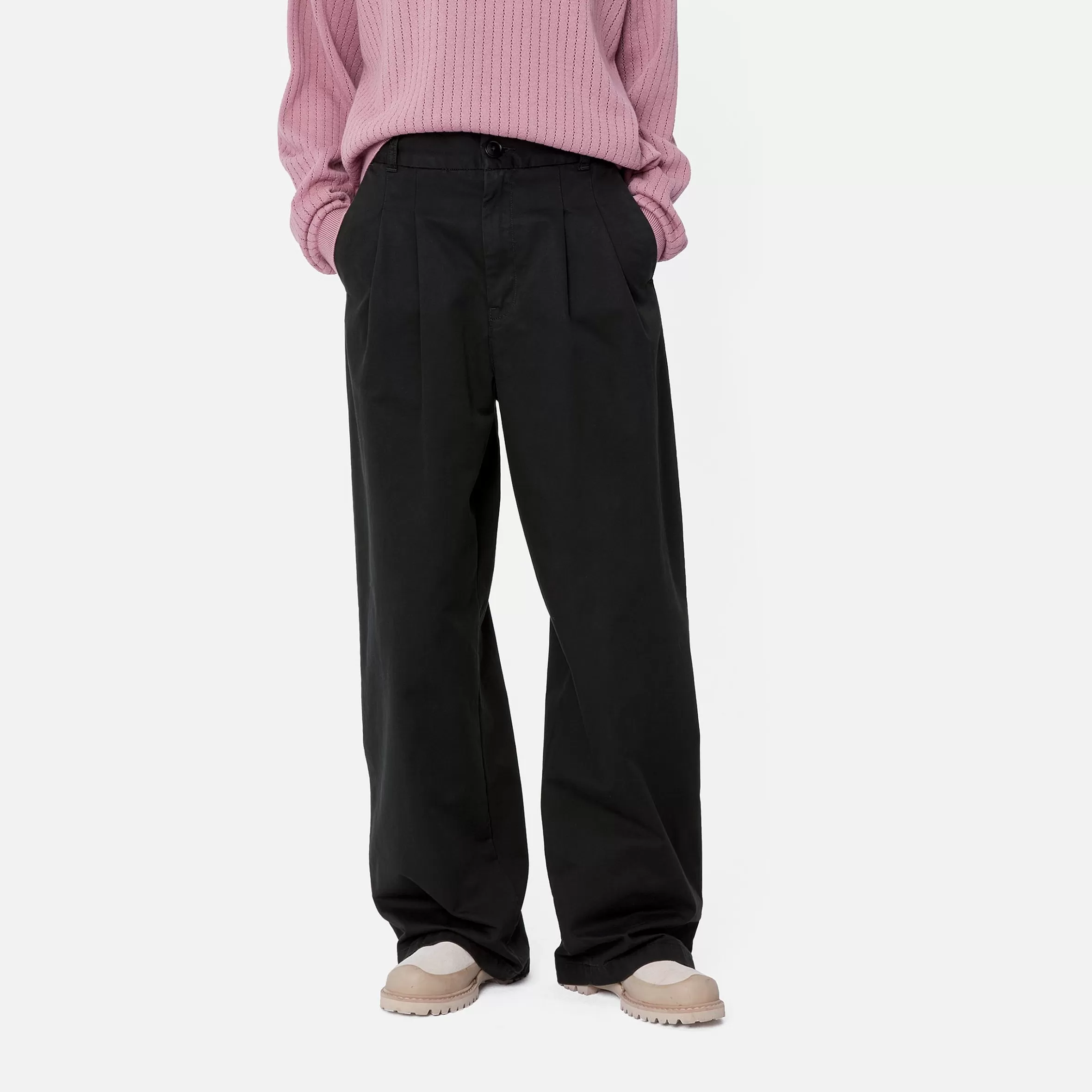 Carhartt WIP Hosen>W' Leola Pant Black