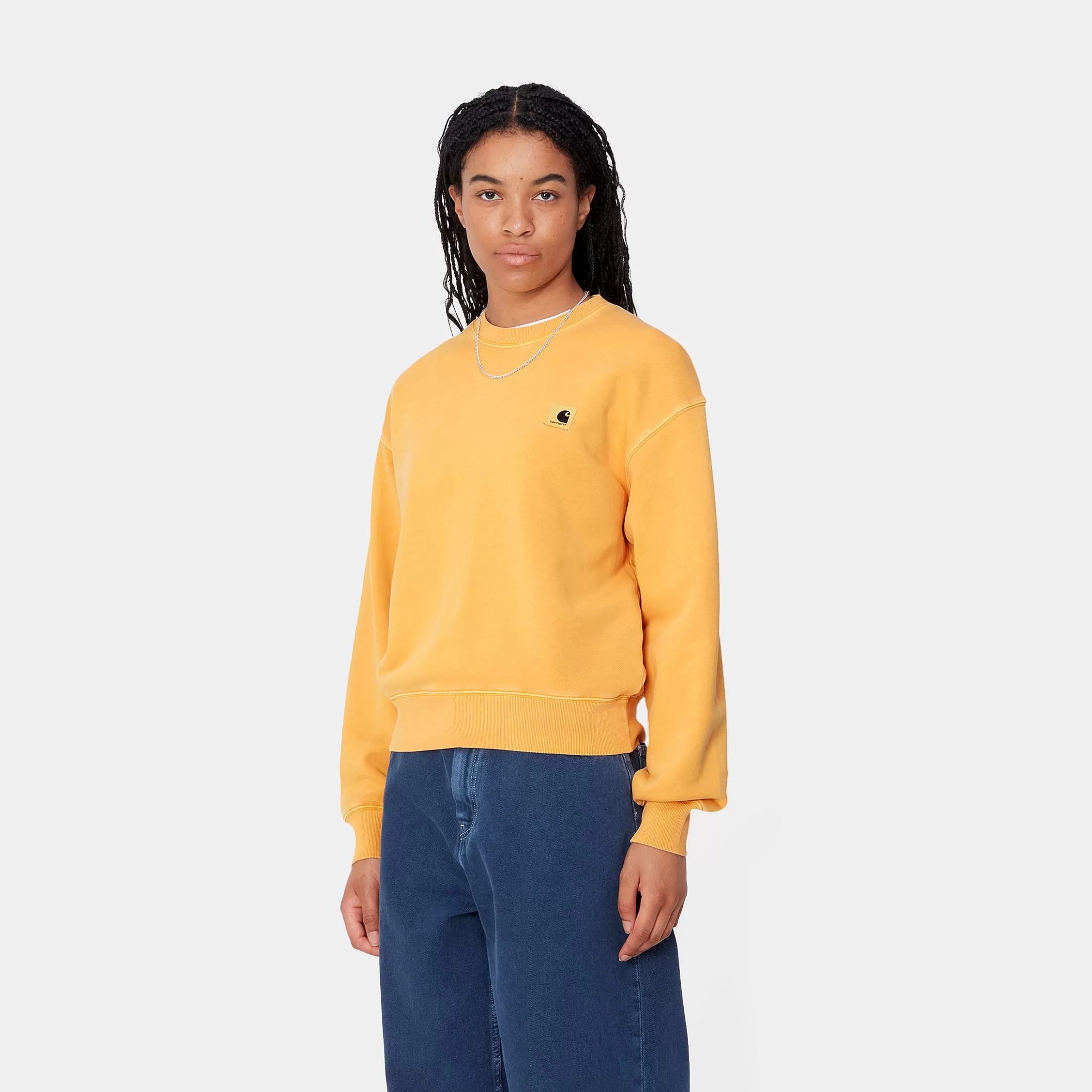 Carhartt WIP Sweats>W' Nelson Sweatshirt Winter Spice