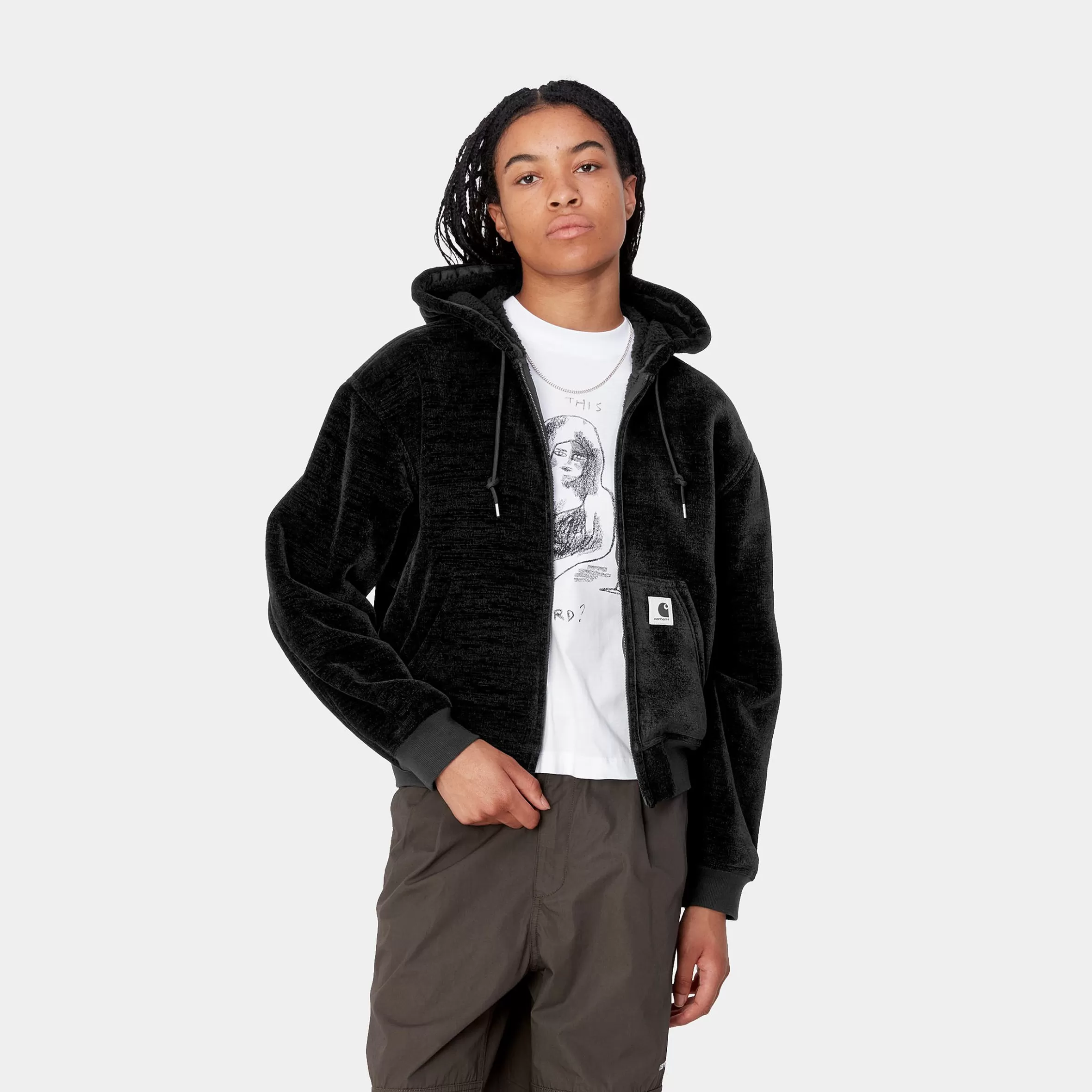 Carhartt WIP Jacken>W' OG Active Sweat Jacket Black