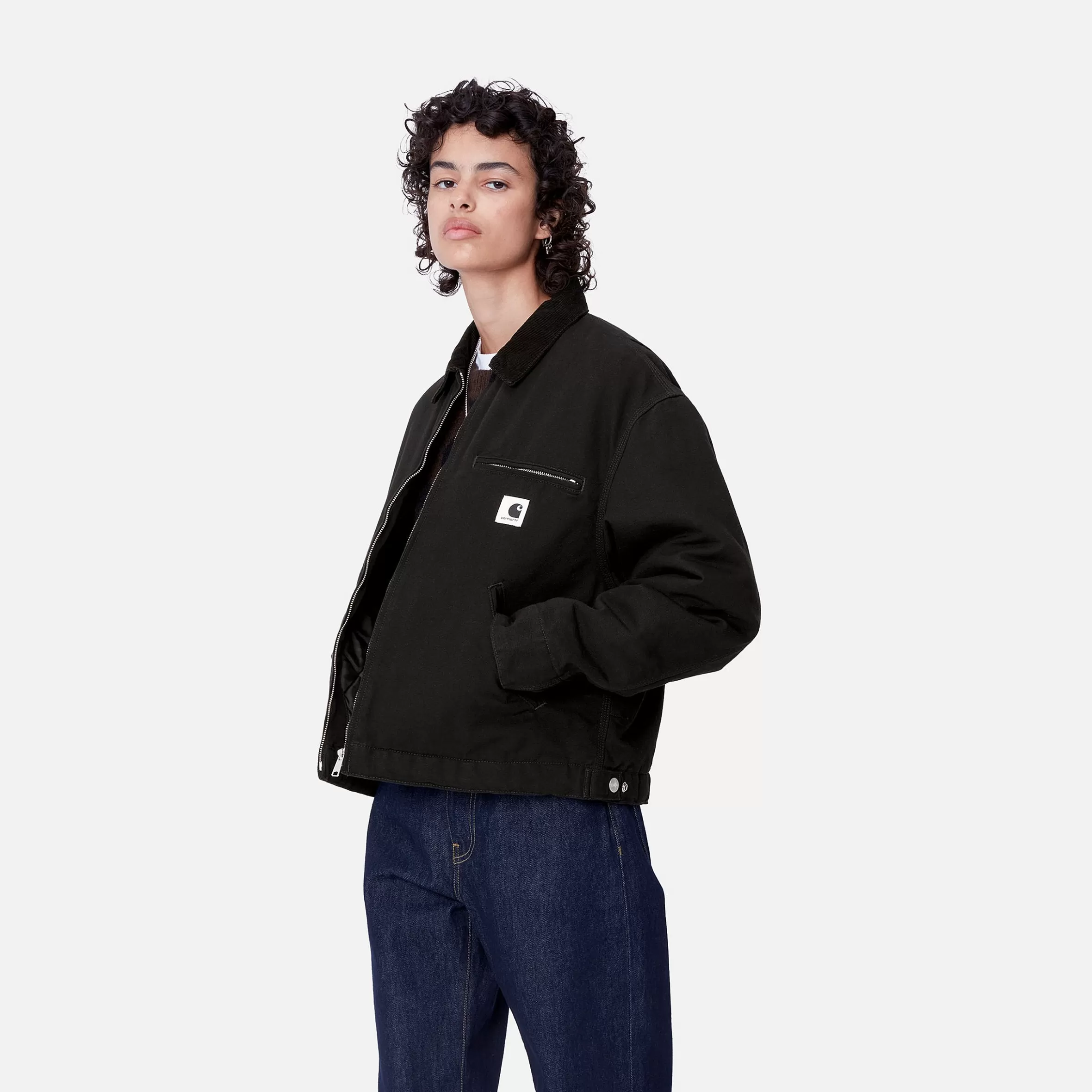 Carhartt WIP Jacken>W' OG Detroit Jacket (Winter) Black / Black