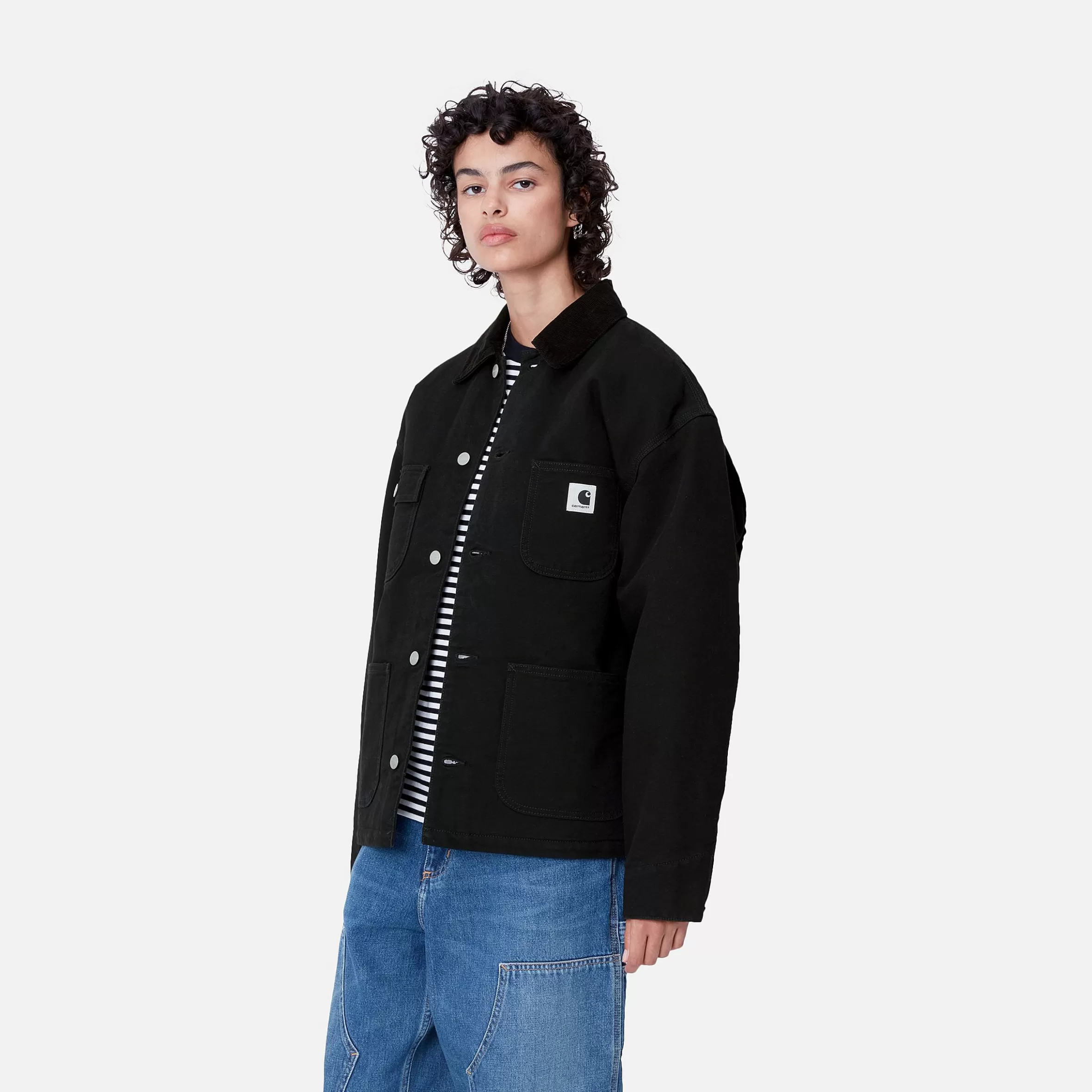 Carhartt WIP Jacken>W' OG Michigan Coat Black / Black