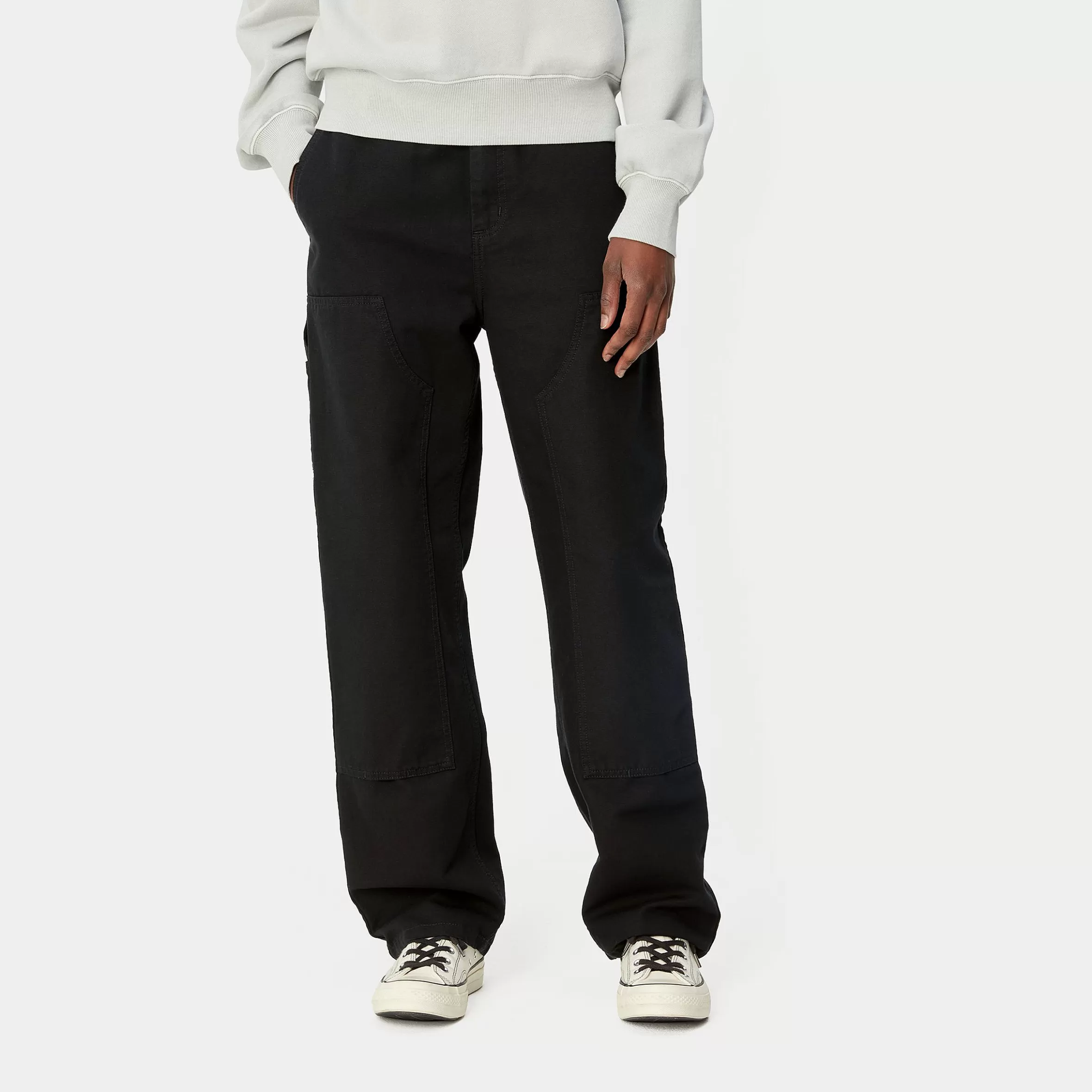 Carhartt WIP Hosen>W' Pierce Double Knee Pant Black