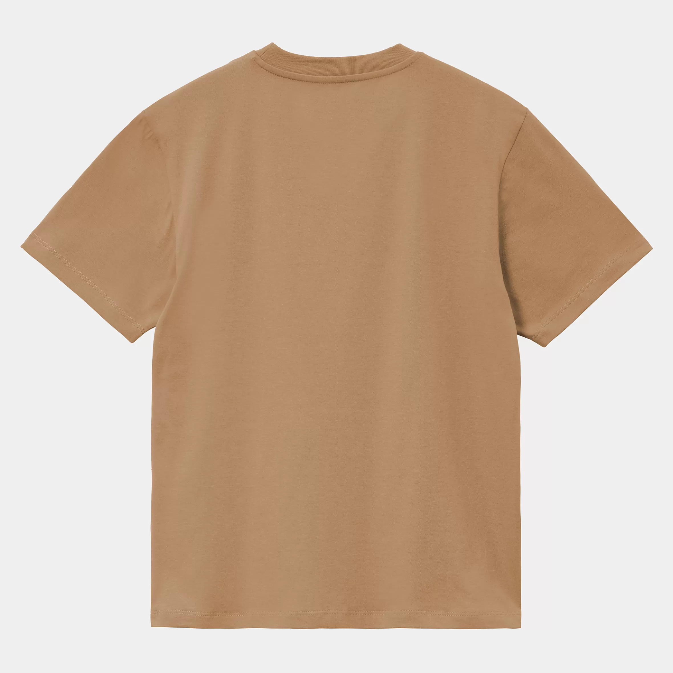 Carhartt WIP T-Shirts>W' S/S Chase T-Shirt Peanut / Gold