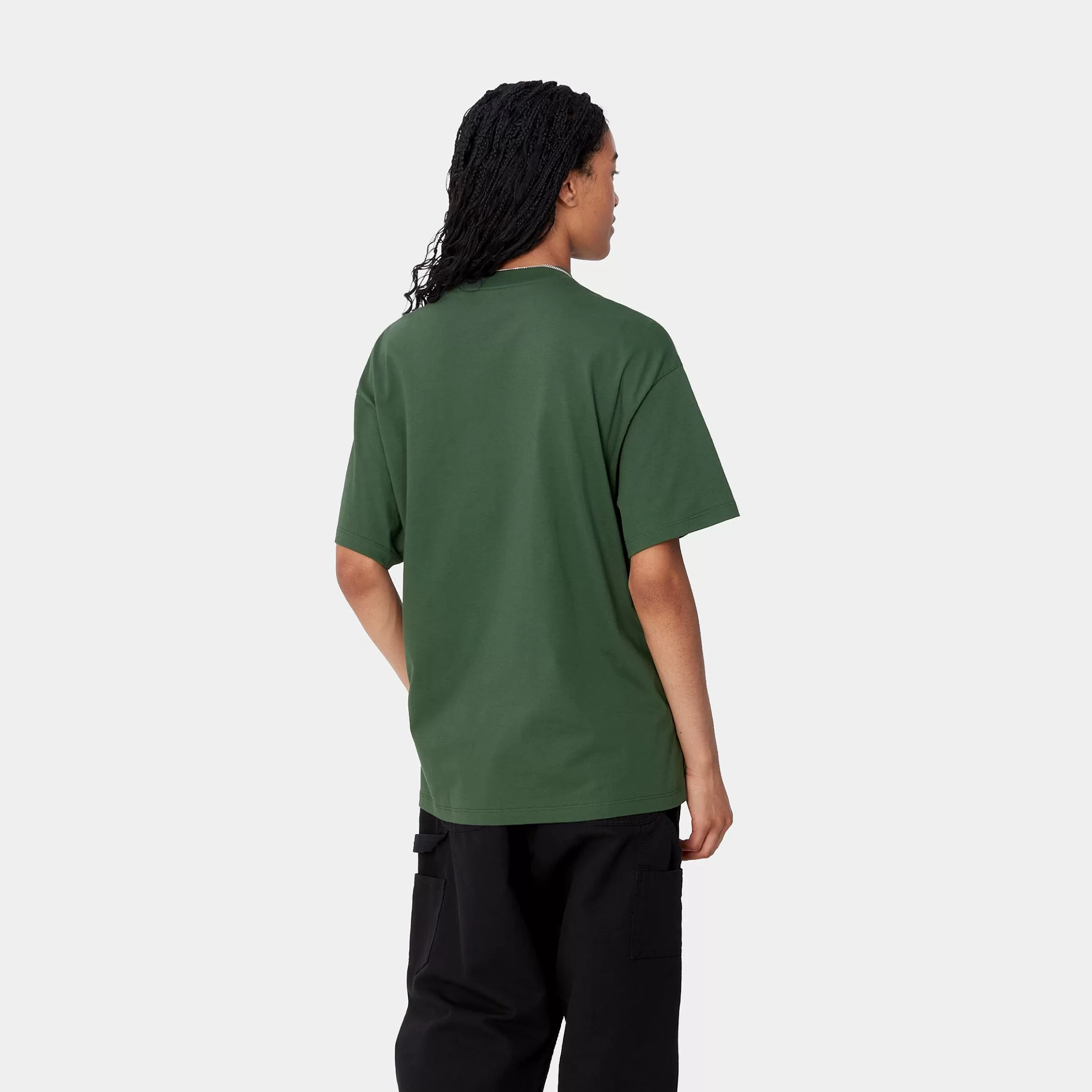 Carhartt WIP T-Shirts>W' S/S Goo T-Shirt Sycamore Tree / Green