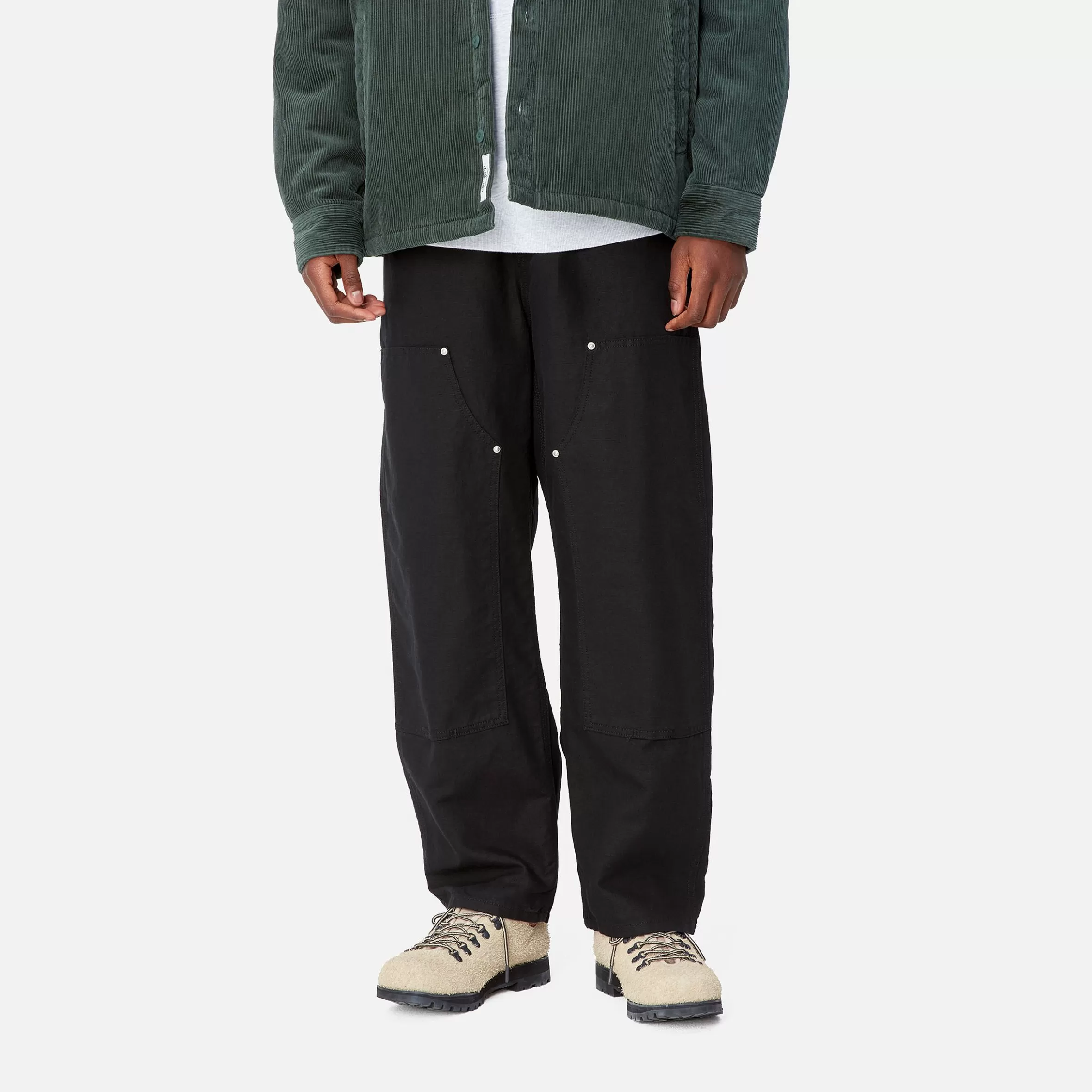 Carhartt WIP Hosen>Walter Double Knee Pant Black