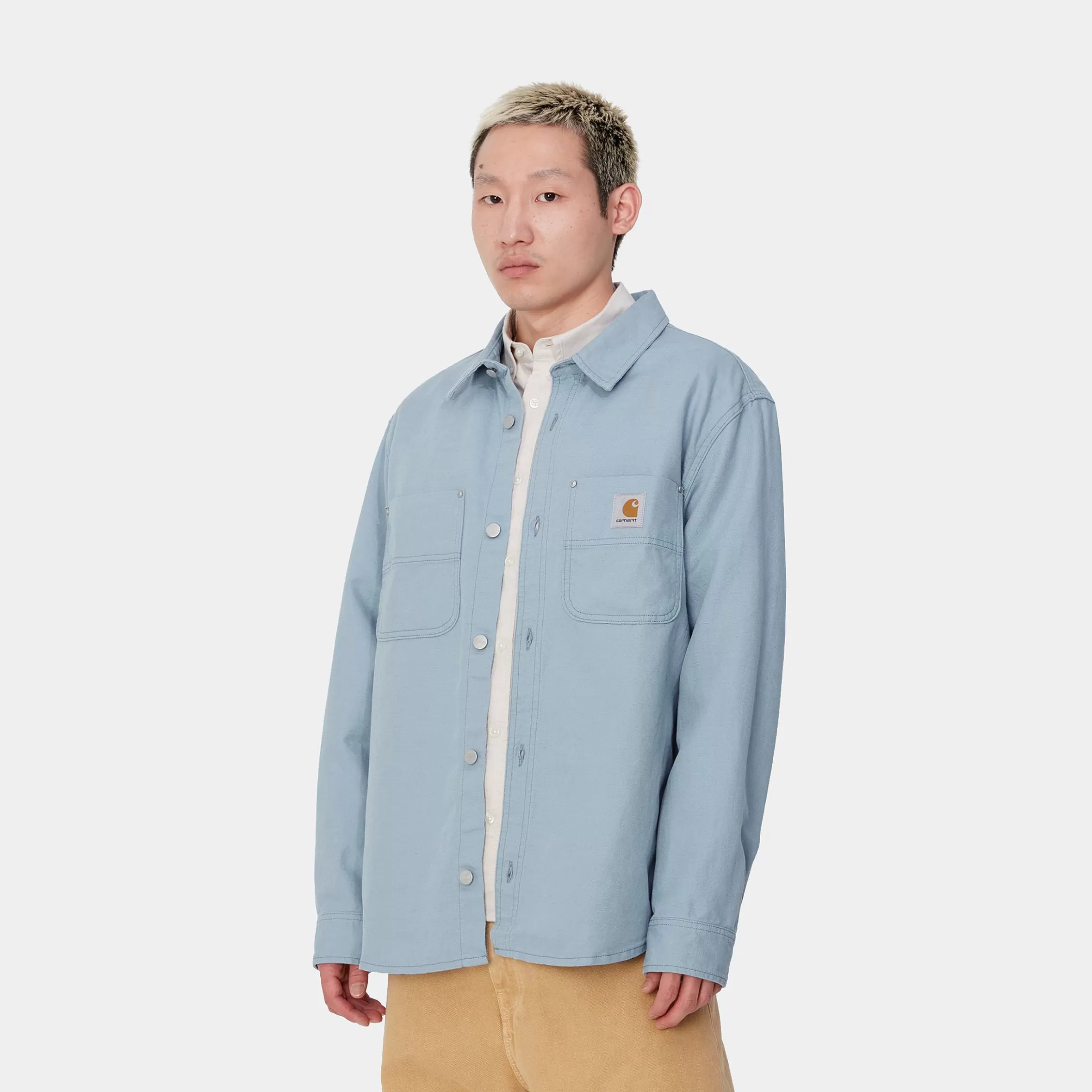 Carhartt WIP Jacken & Mäntel | Hemden>Walter Shirt Jac Misty Sky