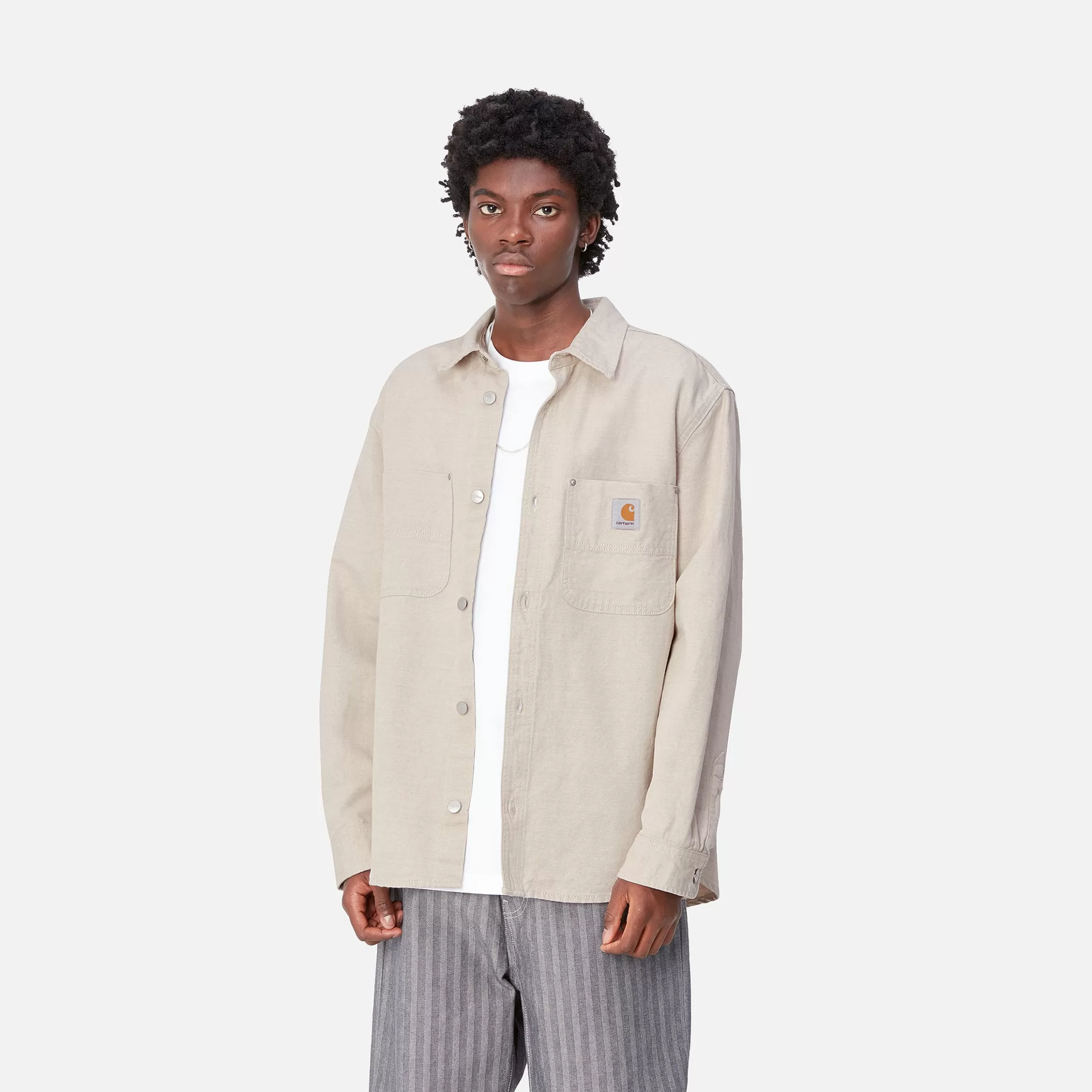 Carhartt WIP Jacken & Mäntel | Hemden>Walter Shirt Jac Natural