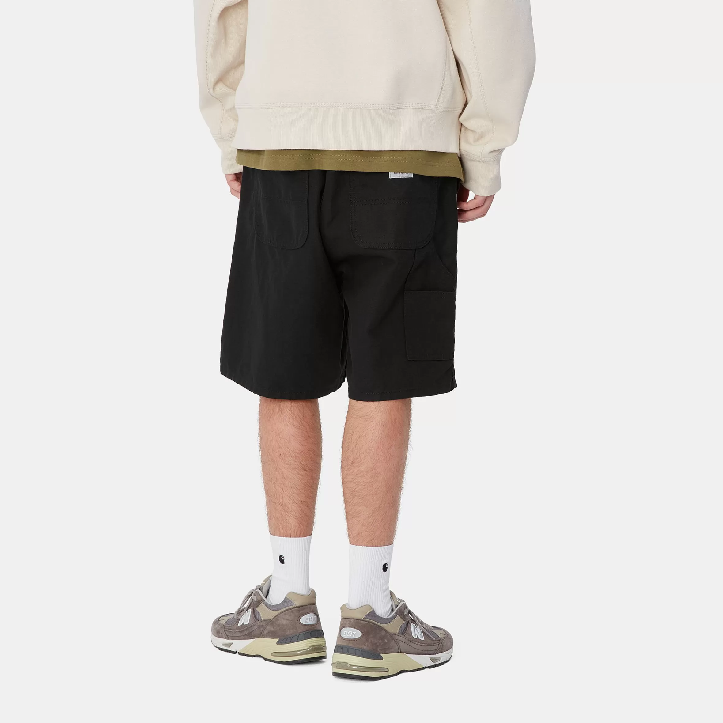 Carhartt WIP Shorts & Badehosen>Walter Single Knee Short Black