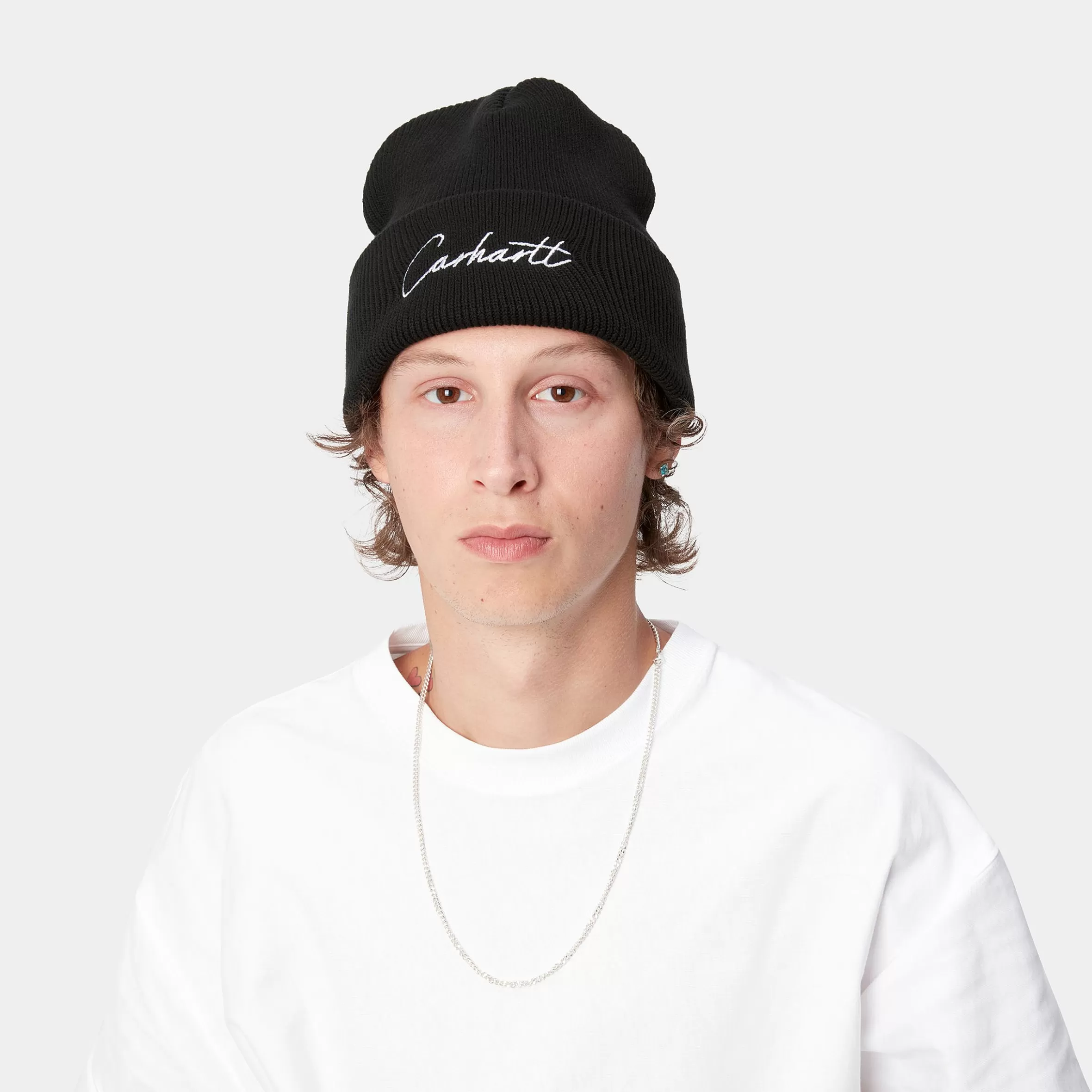 Carhartt WIP Accessoires | Accessoires>Watcher Beanie Black / White