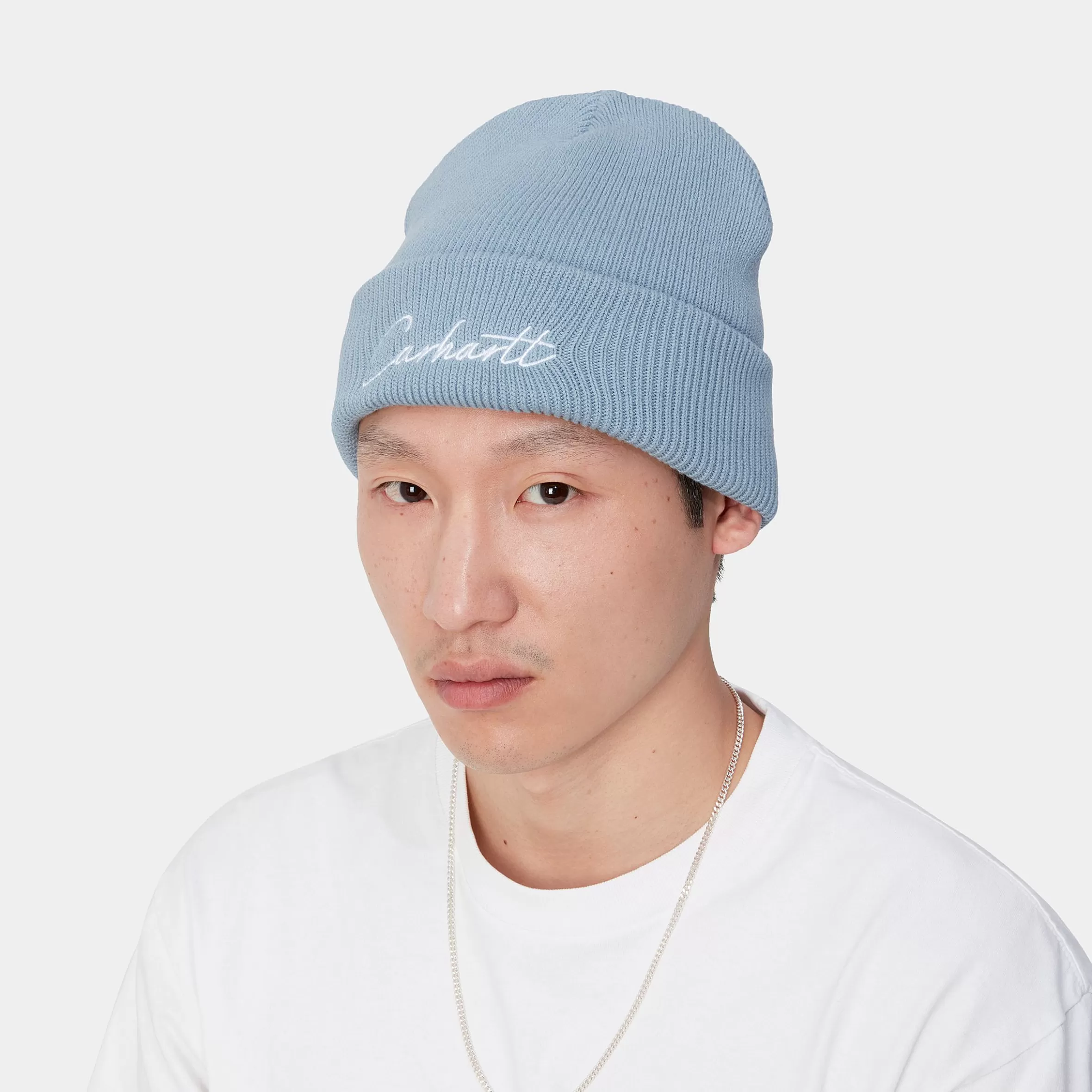 Carhartt WIP Accessoires | Accessoires>Watcher Beanie Misty Sky / White