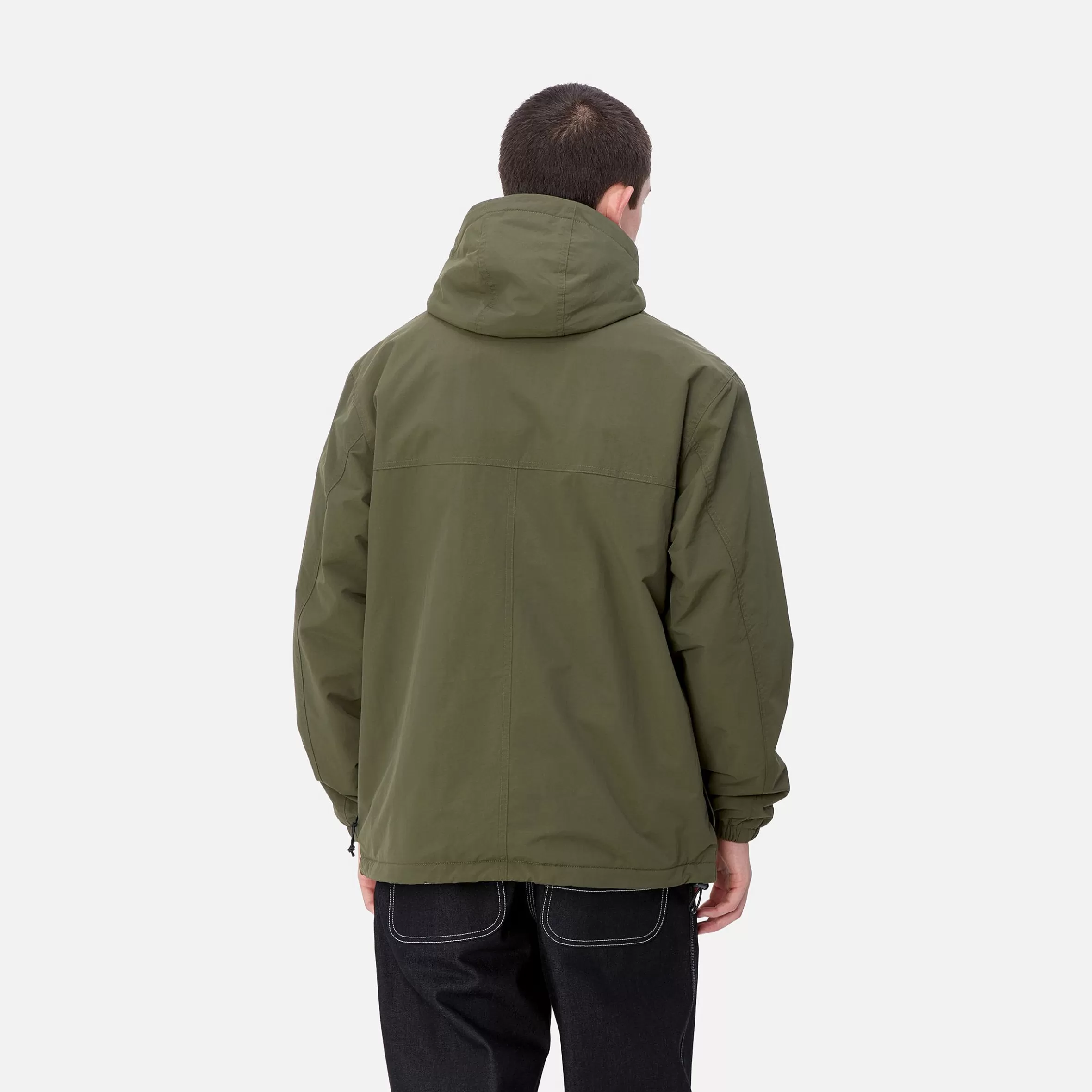 Carhartt WIP Jacken & Mäntel>Windbreaker Pullover (Winter) Office Green / White